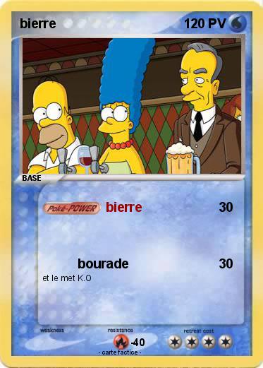 Pokemon bierre