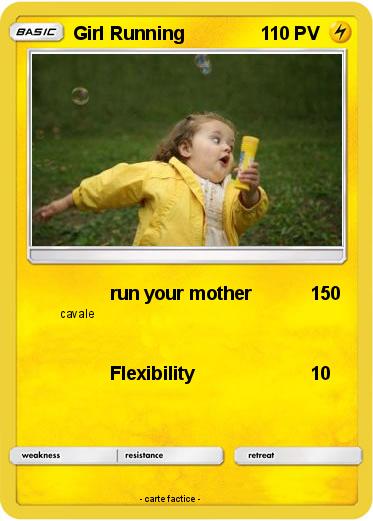 Pokemon Girl Running