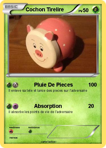 Pokemon Cochon Tirelire