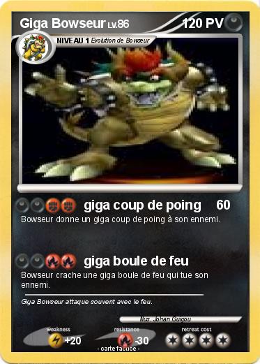 Pokemon Giga Bowseur