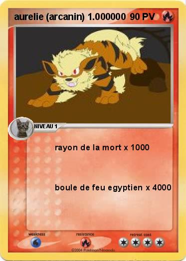 Pokemon aurelie (arcanin) 1.000000