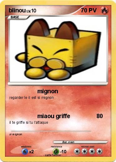 Pokemon blinou