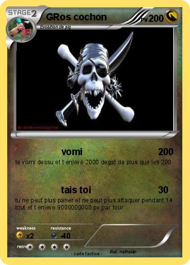 Pokemon GRos cochon
