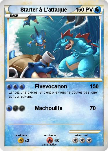 Pokemon Starter à L'attaque