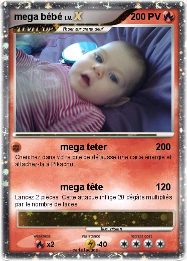 Pokemon mega bébé