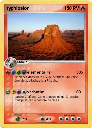Pokemon typhlosion