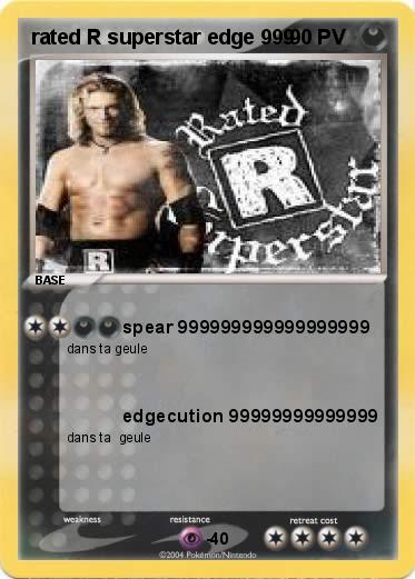 Pokemon rated R superstar edge 999