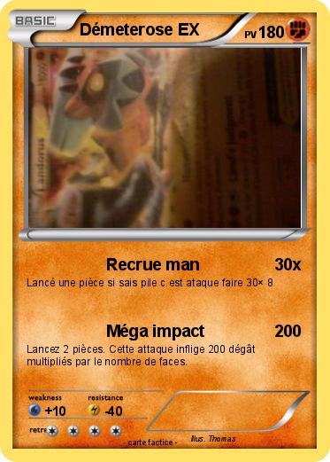 Pokemon Démeterose EX