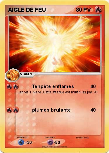 Pokemon AIGLE DE FEU