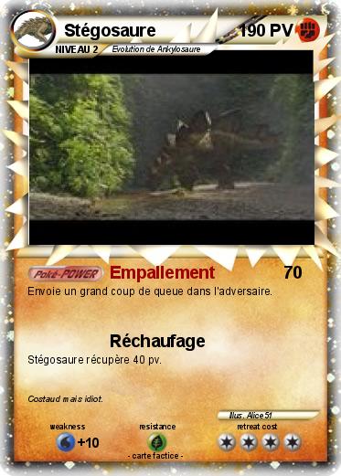 Pokemon Stégosaure