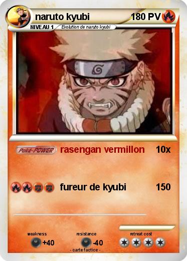 Pokemon naruto kyubi