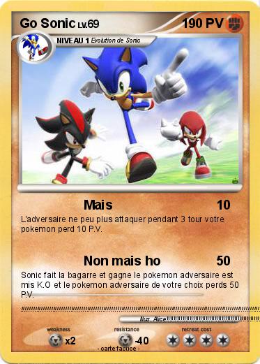Pokemon Go Sonic