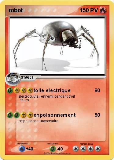 Pokemon robot