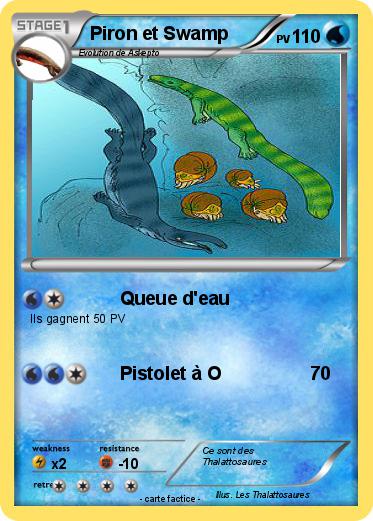 Pokemon Piron et Swamp