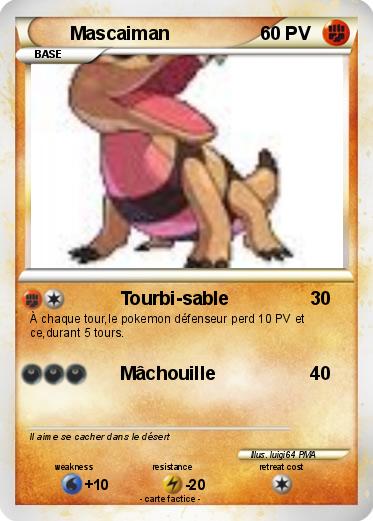 Pokemon Mascaiman
