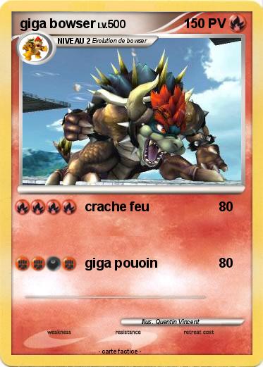 Pokemon giga bowser