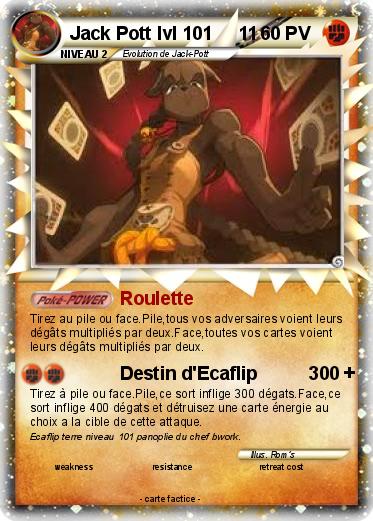 Pokemon Jack Pott lvl 101     11