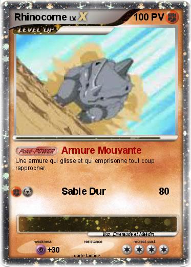 Pokemon Rhinocorne