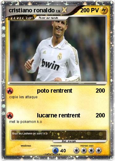 Pokemon cristiano ronaldo