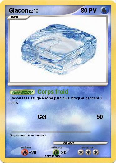 Pokemon Glaçon