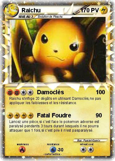 Pokemon Raichu