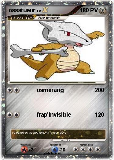 Pokemon ossatueur