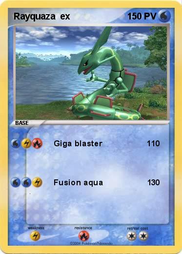 Pokemon Rayquaza  ex                   