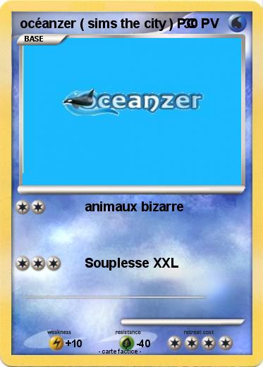 Pokemon océanzer ( sims the city ) PC
