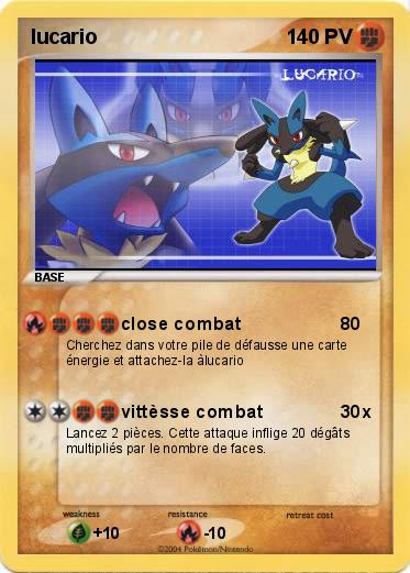 Pokemon lucario