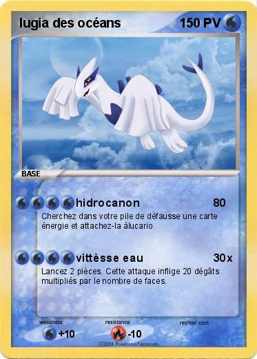 Pokemon lugia des océans