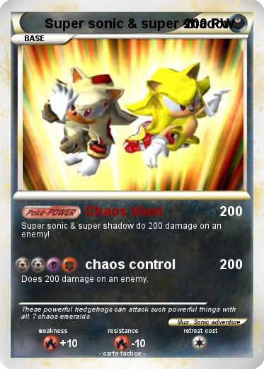 Pokemon Super sonic & super shadow