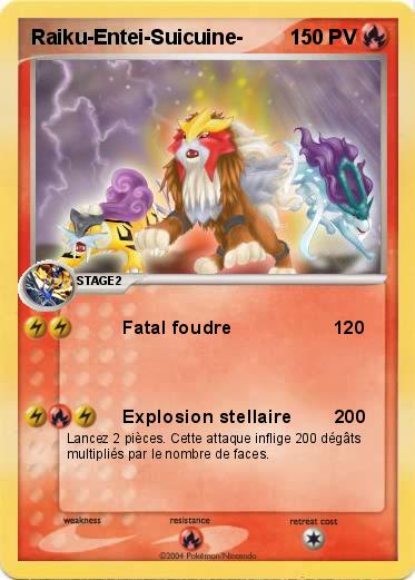 Pokemon Raiku-Entei-Suicuine-