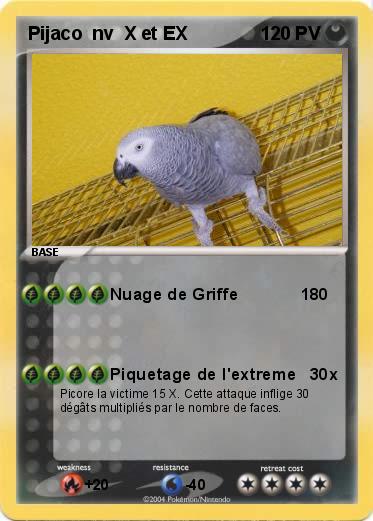 Pokemon Pijaco  nv  X et EX