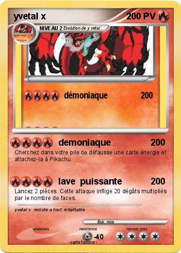 Pokemon yvetal x