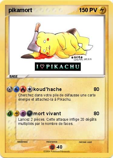 Pokemon pikamort