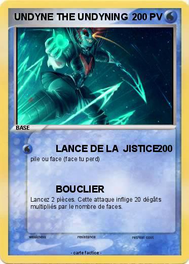 Pokemon UNDYNE THE UNDYNING