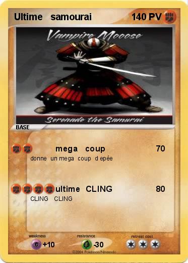 Pokemon Ultime   samourai