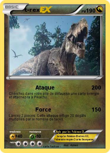 Pokemon t-rex