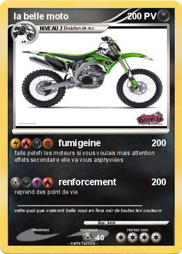 Pokemon la belle moto