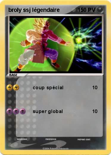 Pokemon broly ssj légendaire