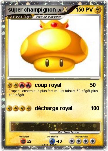 Pokemon super champignon