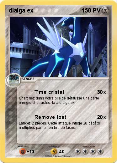 Pokemon dialga ex