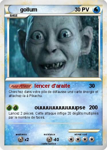 Pokemon gollum Pokemon gollum