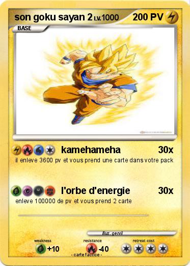 Pokemon son goku sayan 2