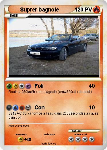 Pokemon Suprer bagnole