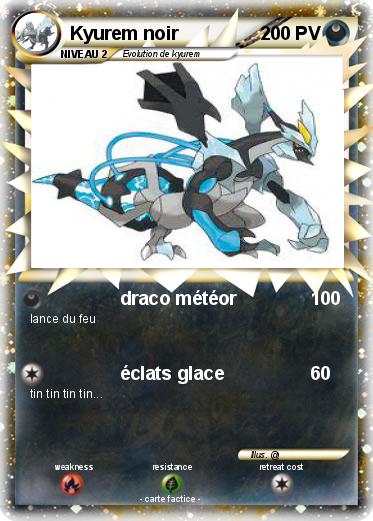 Pokemon Kyurem noir