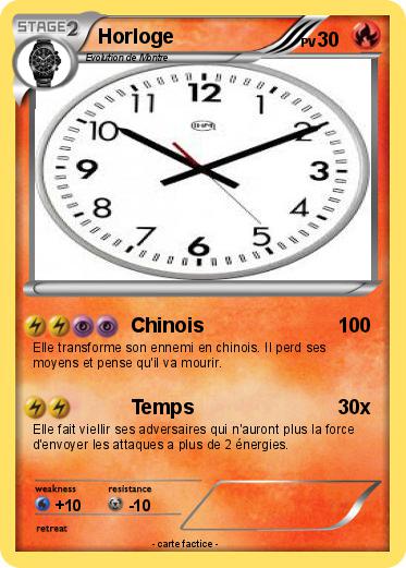 Pokemon Horloge