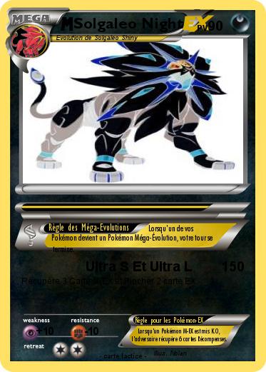 Pokemon Solgaleo Night