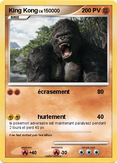 Pokemon King Kong