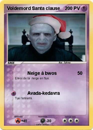 Pokemon Voldemord Santa clause